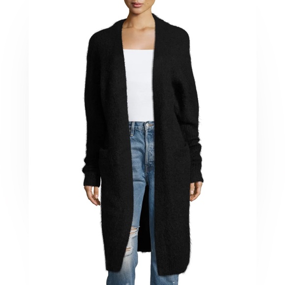 Ache studios mohair raya cardigan black size small - Picture 2 of 10